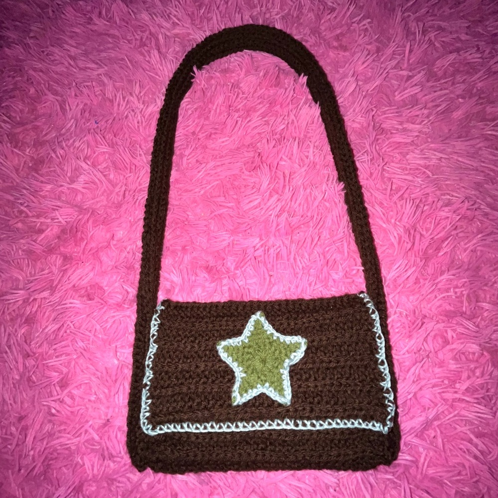 Crochet Mini Star Bag